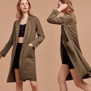 Aritzia Wilfred Free Herms jacket